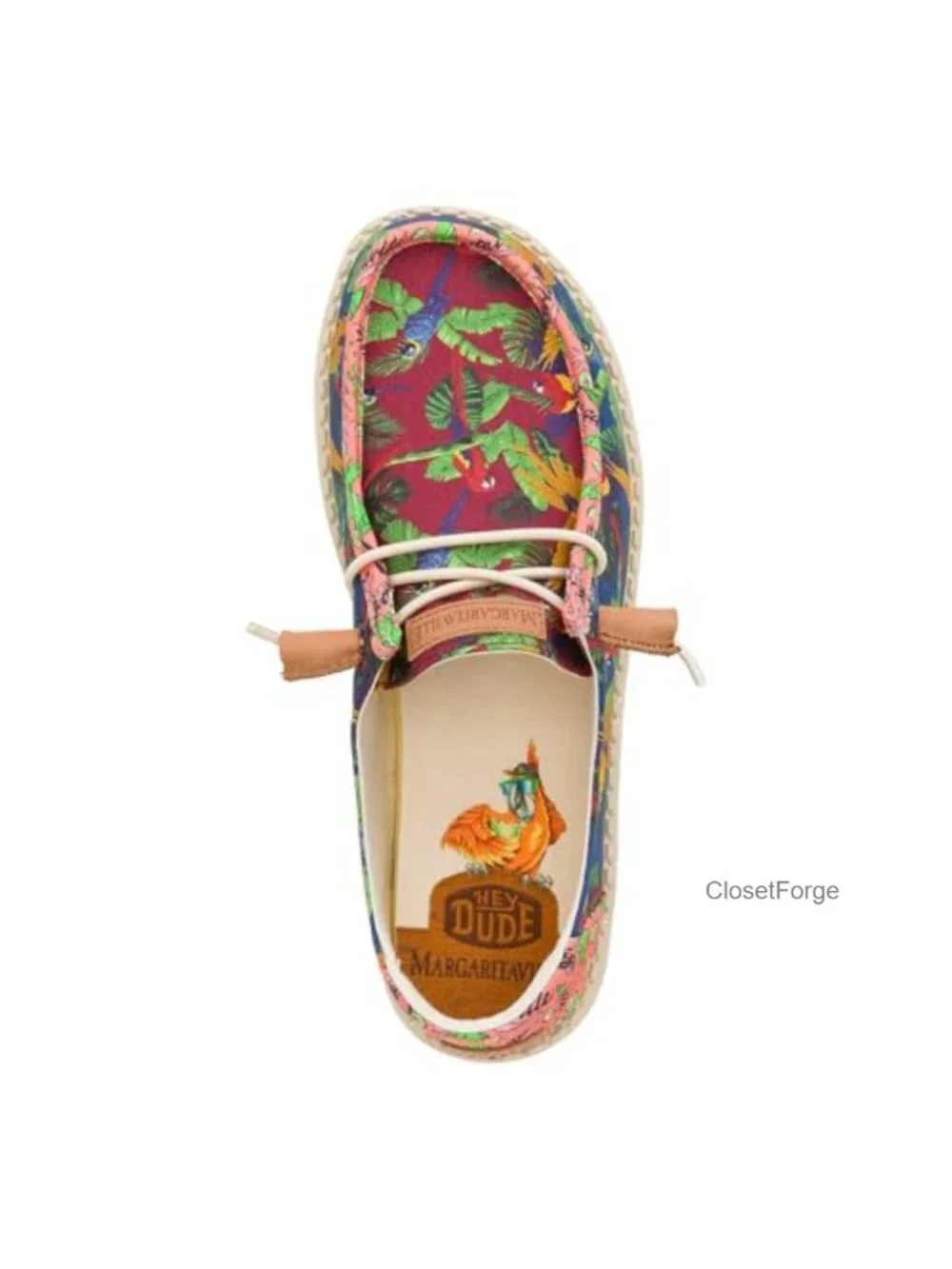 HEYDUDE Women's Wendy Hey2O Slip On Canvas Loafer Flex & Fold